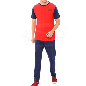 Ensemble de t-shirts d'été tricotés décontractés sur mesure OEM Style unique et respirant-pour les commandes en gros - Product Image 1