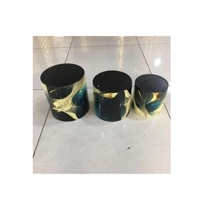 Creativo oro Metal jardín redondo decorativo macetas Interior Exterior decoración flor - Product Image 2