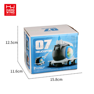 HW eléctrico deformable universal avión niños B/O <span class=keywords><strong>helicóptero</strong></span> vehículos juguetes con <span class=keywords><strong>sonido</strong></span> y luz - Product Image 6