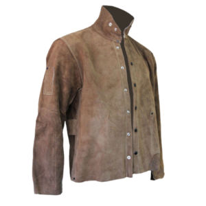 <b>Welding</b> jacket for high temperature and spark protection <b>Welding</b> jacket export quality leather safety wear for welders - Product Image 1