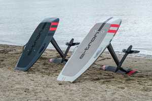 Planche de surf professionnelle unisexe Audi EFoil en fibre de carbone avec dessus souple pour enfants, durable, imperméable, avec fond en HDPE laminé à chaud pour l'océan - Product Image 6