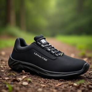 LEMAITRE Black Safety Shoe in Microfiber Bolt Size 42 S3 ESD SRC EN20345 Compliance - Product Image 3