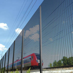 Clearview Gelaste Gaaspanelen Gegalvaniseerd Staal Buitengevangenis Luchthaven/Hoge Beveiliging 358 Anti Klim Hek - Product Image 1