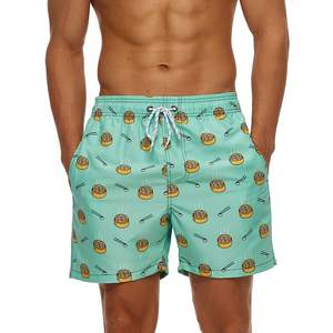 Short de plage personnalisé pour homme avec impressions par sublimation à séchage rapide pour la salle de sport et les sports d'été Short de bain d'été - Product Image 1