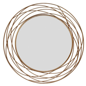 Home Wedding Decoration <b>Wall</b> <b>Mirror</b> Classic Design <b>Wall</b> Mounted <b>Mirror</b> Metal <b>Gold</b> Design Frame <b>Wall</b> Art <b>Mirror</b> In Good Price - Product Image 3