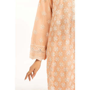 Conjunto de Traje de 3 Piezas de Chifón Bordado para Mujer IUSTKSD-766 - Product Image 5