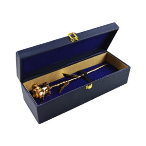 กุหลาบจริงชุบทอง 24k กล่องหรูหราหลายกล่องบรรจุนักออกแบบดูดีที่สุดสําหรับของขวัญวาเลนไทน์กุหลาบธรรมชาติจุ่มในทอง - Product Image 5