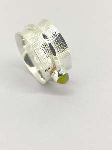 Anillo de cabujón de ópalo Etíope para mujer, joyería de piedras preciosas de Plata de Ley 925 hecha a mano, joyería fina para boda - Product Image 5