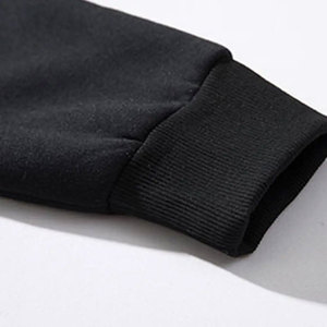 Sudadera con Capucha Unisex de Algodón 100% Grueso de Alta Calidad con Bolsillo Personalizado con Cuentas y Estampado Bordado para Hombre, Invierno - Product Image 4