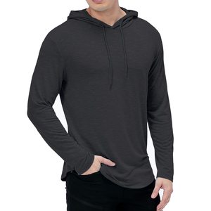 Pullover Autumn <b>Workout</b> <b>Hoodies</b> Gym Men Sports Wear Cotton Fleece Breathable Regular Fit Eco-Friendly Quick Dry - Product Image 6