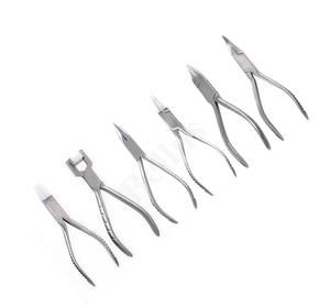 Meilleure vente ensemble de pinces orthodontiques dentaires en acier inoxydable kit d'outils de dentiste professionnel avec pince à cintrer et couper les fils - Product Image 4