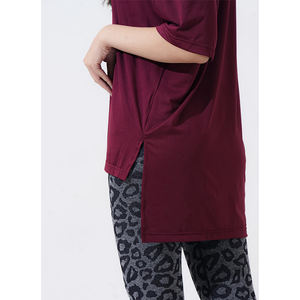 เสื้อยืดผ้าฝ้ายแขนสั้นสำหรับผู้หญิงคุณภาพสูงสวมใส่สบายมีสไตล์ - Product Image 2