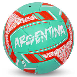 Balón de Fútbol con Impresión Completa, Cosido a Máquina, con 12 Paneles en Relieve |   Balón de Fútbol de Entrenamiento de Alta Calidad - Product Image 6