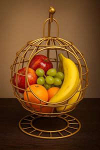 <b>Large</b> Capacity Metal Fruit <b>Basket</b> For Home Kitchen Countertop Display Dining Table <b>Storage</b> And Fruit Arrangement - Product Image 2