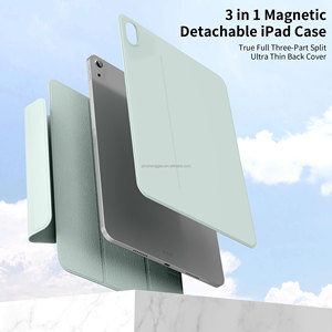 Nueva funda protectora para tableta para <span class=keywords><strong>iPad</strong></span> <span class=keywords><strong>Pro</strong></span> 12,9 2024 <span class=keywords><strong>6th</strong></span> Gen 2021 5th <span class=keywords><strong>Generation</strong></span> 2020 2018 funda desmontable con ranura para lápiz - Product Image 3