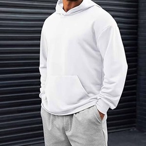 เสื้อฮู้ดผู้ชายแบบสวมสบาย - Product Image 5