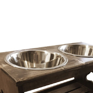 Bols en acier inoxydable pour animaux de compagnie Mangeoires de capacité moyenne longue durée et antidérapantes pour animaux de compagnie à vendre par l'exportateur indien - Product Image 2