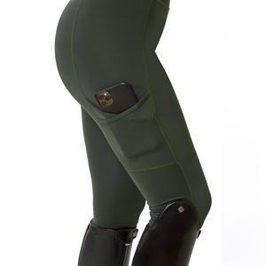 Leggings d'équitation taille complète personnalisables de haute qualité culotte équestre pour femme - Product Image 6