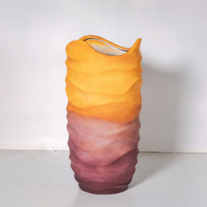 Minimalisme Style Intérieur Extérieur Balcon Décor Mat Pots De Fleurs Moule Noir Or Céramique Cactus Pots Pots De Plantes - Product Image 3