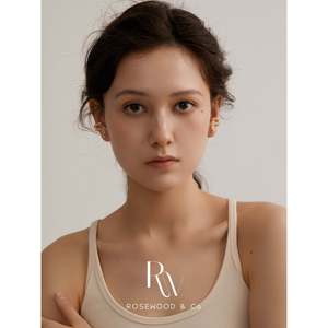 Orecchini a Serpente Placcati Oro Inossidabile con Zirconia, Orecchini a Drago Estetici, Orecchini a Perno Raffinati, Ear Cuff - Product Image 4