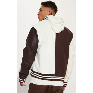 Chaquetas de béisbol de lana de equipo universitario personalizadas 2025, chaqueta universitaria bordada con logotipo personalizado, chaqueta universitaria Letterman para hombre - Product Image 2