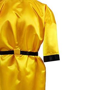 Robe de combat personnalisée 100% coton, best-seller, qualité supérieure, robe de kick-boxing pour femmes, robes de boxe à capuche unisexes SI-BR-015 - Product Image 6