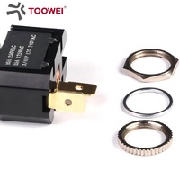 TOOWEI Nouveau développement ON-OFF Silver Contact 10A 15Amp Levier de verrouillage sûr Interrupteur à bascule 2 positions sur les interrupteurs à bascule