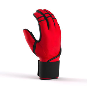 Gants de frappe de baseball professionnels légers, avec une adhérence sécurisée de la paume, poignet réglable, cuir Cabreta de haute qualité, personnalisables - Product Image 5