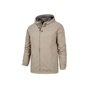 Veste coupe-vent imperméable Softshell de haute qualité pour hommes, personnalisée, pour la randonnée et la pêche en plein air - Product Image 4