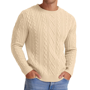 Pull-over pour homme de qualité supérieure JDN INTERNATIONAL, col rond, chaud pour l'hiver, 100% coton, séchage rapide, respirant, design tendance, fabriqué en usine - Product Image 3