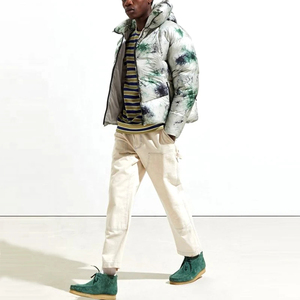 Vente en gros pour hommes Veste polaire en toile Meilleur design Manteau en duvet respirant avec coupe-vent de style de rue bon marché OEM - Product Image 4