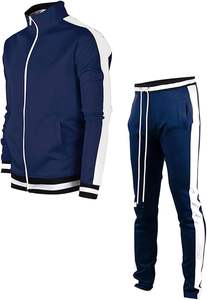 Private Label Tracksuits Wholesale Men Tech Fleece Jogging <b>Suits</b> Full Zipper Hooded <b>Jacket</b> and Sweat Pants Two - Product Image 6
