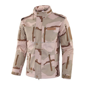 Chaquetas de concha blanda impermeables para exteriores para hombre, rompevientos para hombre para invierno, la mejor chaqueta de concha blanda para exteriores de calle alta para hombre - Product Image 2