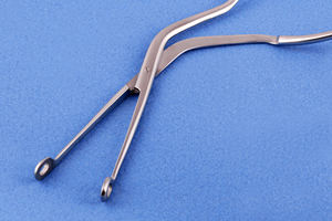 คีมแมกิลสำหรับผู้ใหญ่ ทำจากเหล็กกล้าไร้สนิมสำหรับการผ่าตัด ขนาด 25 ซม. เครื่องมือสำหรับการดมยาสลบด้วยมือ คีมใส่สายสวนแมกิล - Product Image 4