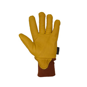 Gants de travail robustes avec paume en cuir à vendre, protection des mains, gants de sécurité Anti-coupure au prix de gros - Product Image 4