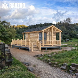 Cabine avec intérieurs finis et <span class=keywords><strong>cuisine</strong></span> entièrement <span class=keywords><strong>équipée</strong></span> <span class=keywords><strong>pour</strong></span> un séjour confortable Tiny Cabin House - Product Image 1