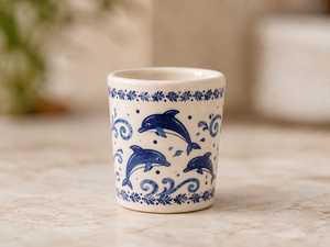 Ceramic Screen Printed Cartoon Fish Pattern Tea & Coffee <b>Mugs</b> Classic Style Dishwasher Safe Gift <b>Box</b> Packaging for Giveaways - Product Image 6