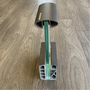 Base de balaustrada sin pilares de aluminio moderna hecha en Vietnam para Balcón de apartamento y barandillas de cubierta uso interior/exterior - Product Image 2