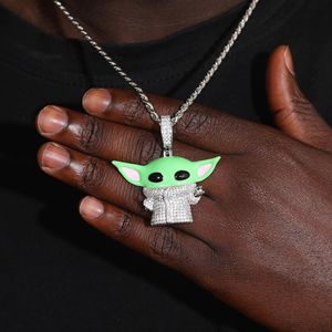 จี้โยดาไมโครมอยส์ซอไนต์เรืองแสง - Product Image 3