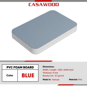 Tablero de espuma de PVC DE CALIDAD DE EXPORTACIÓN DE Vietnam 17mm de espesor densidad 0,67g/cm3 superficie brillante suave ligero tamaño personalizado disponible - Product Image 5