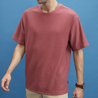 Vente en gros de t-shirts élégants de marque de qualité pour hommes 100% coton col rond conception Slim Fit solide hommes T-shirts à manches courtes pour hommes