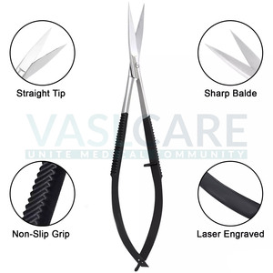 Mùa xuân thêu kéo Cross Stitch may đa mục đích đan mini công cụ mùa xuân hành động cong lưỡi snip bóp kéo - Product Image 4