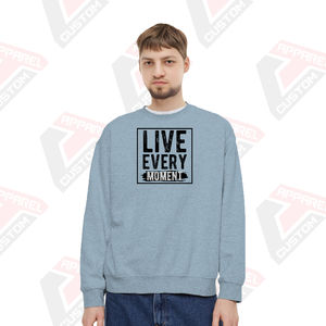 Sweat-shirt d'hiver ultra doux et personnalisable pour hommes avec tissu respirant et imperméable en polyester/coton polaire 380g - Product Image 5