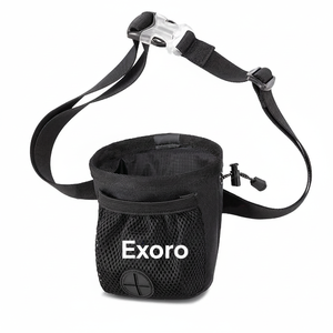 2026 Customizable Classic Dog Treat Pouch Lightweight Polyester Waterproof Eco-Friendly Pet Training Portable <b>Food</b> Snack <b>Storage</b> - Product Image 1