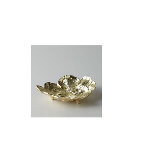 Cuenco decorativo de metal para chocolate para centro de mesa de fiesta de boda con diseño único hecho a mano elegante pulido dorado - Product Image 1