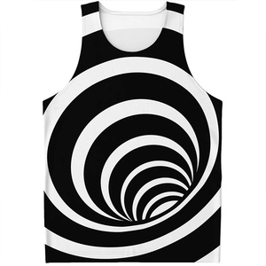 Camiseta sin mangas para hombre Camiseta sin mangas de color sólido personalizada de secado rápido Camiseta sin mangas para hombre de alto grado - Product Image 2