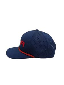 Gorra Snapback con Cuerda Trenzada Personalizable al por Mayor, Gorra de Béisbol Estructurada de Sarga de Algodón de Alta Calidad con Detalle de Cuerda Trenzada - Product Image 3