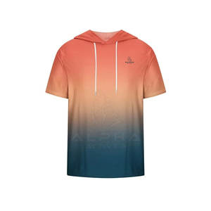 Sudadera con capucha ligera con estampado sólido para hombre, nuevo diseño de Jersey activo informal para invierno, Camisa con capucha para exteriores con cordón - Product Image 2