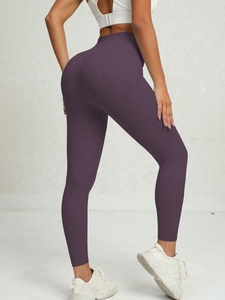 Custom Made Women's Fitness Yoga Leggings Breathable Knitted Fabric Different - Product Image 3