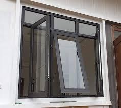 Ventanas abatibles de aleación de aluminio de bajo consumo con vidrio templado y pantalla de acero inoxidable, ideales para hogares modernos - Product Image 3